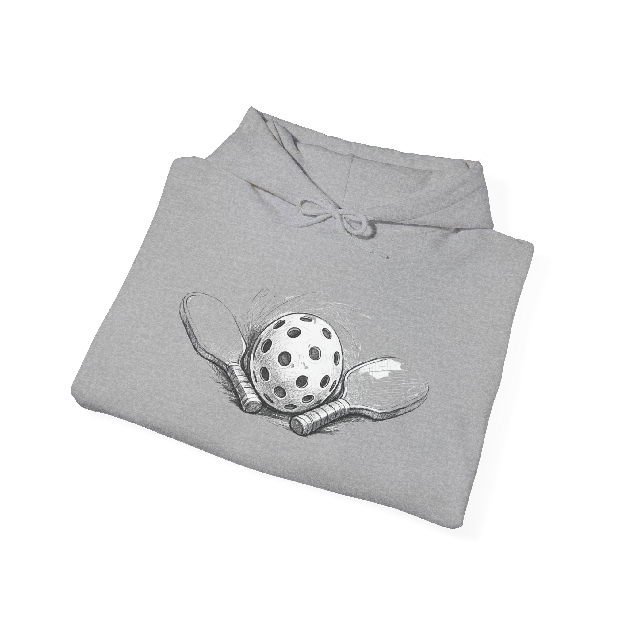 Hoodie Sketch Paddle and Ball