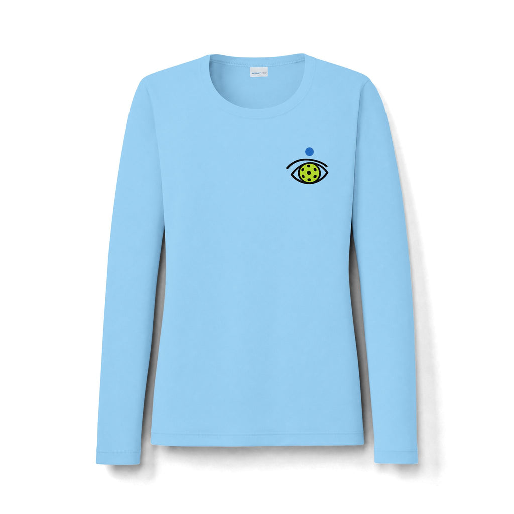 Performance Women's Long Sleeve "Abstract" Front/Back