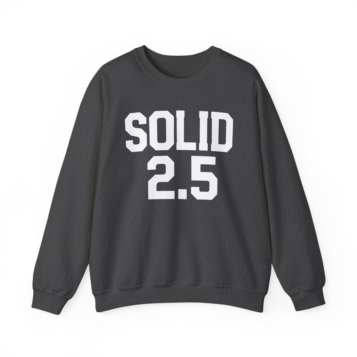 Crewneck Sweatshirt Solid 2.5