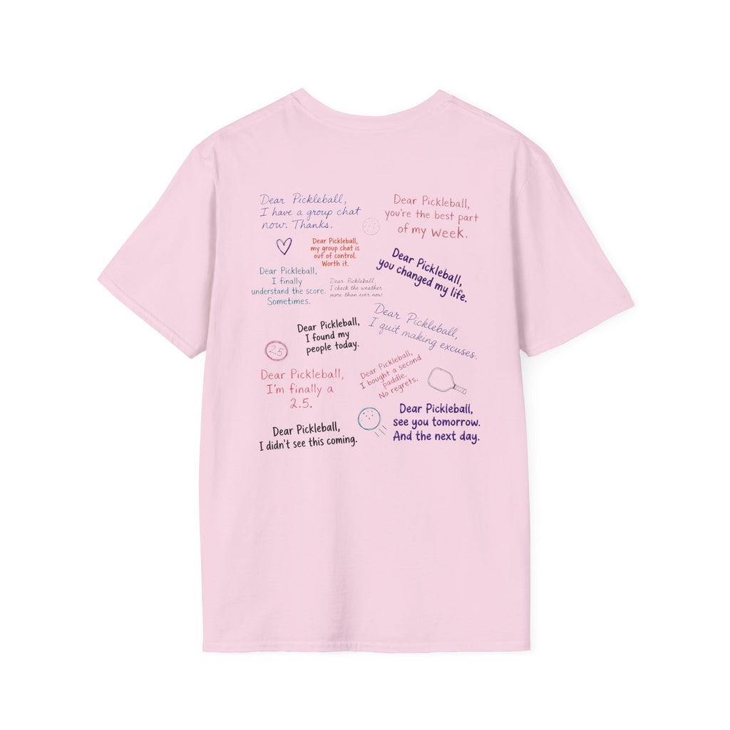 Dear Pickleball "Love Notes" T-Shirt