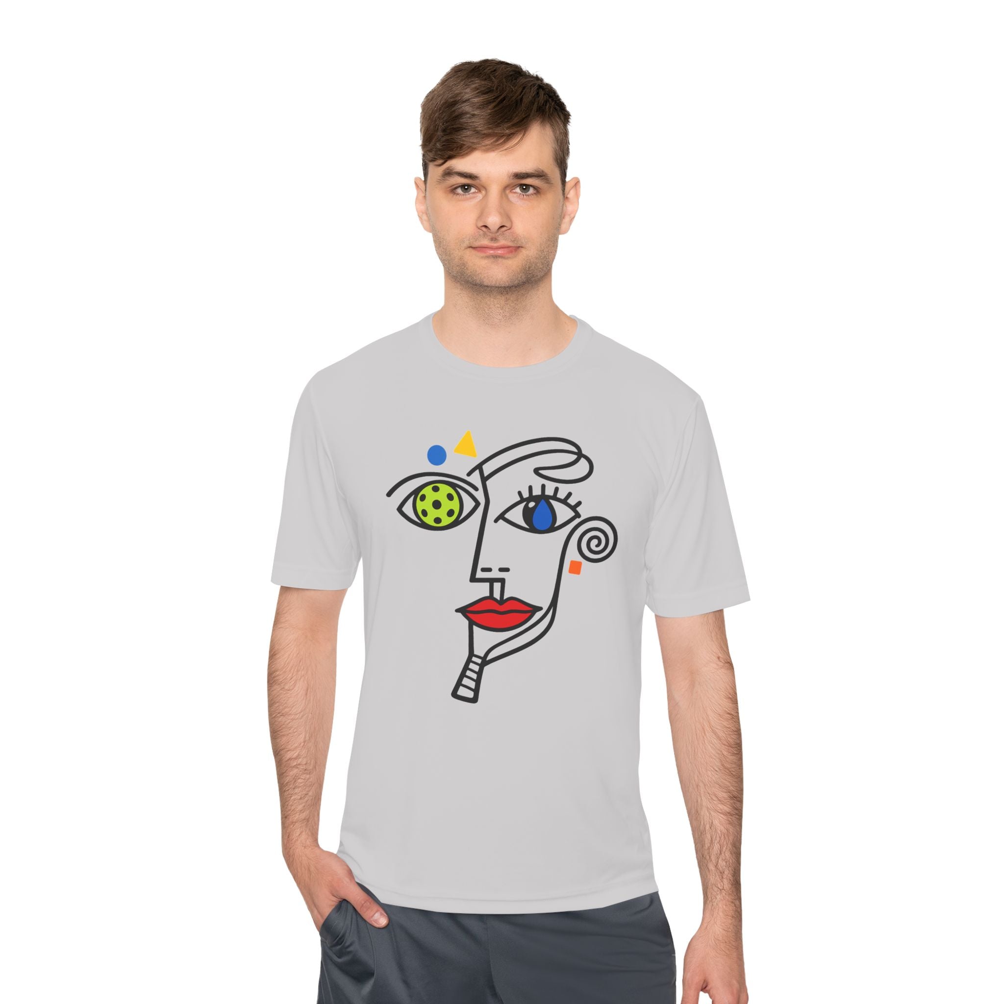 Performance T-shirt "Abstract Identity"