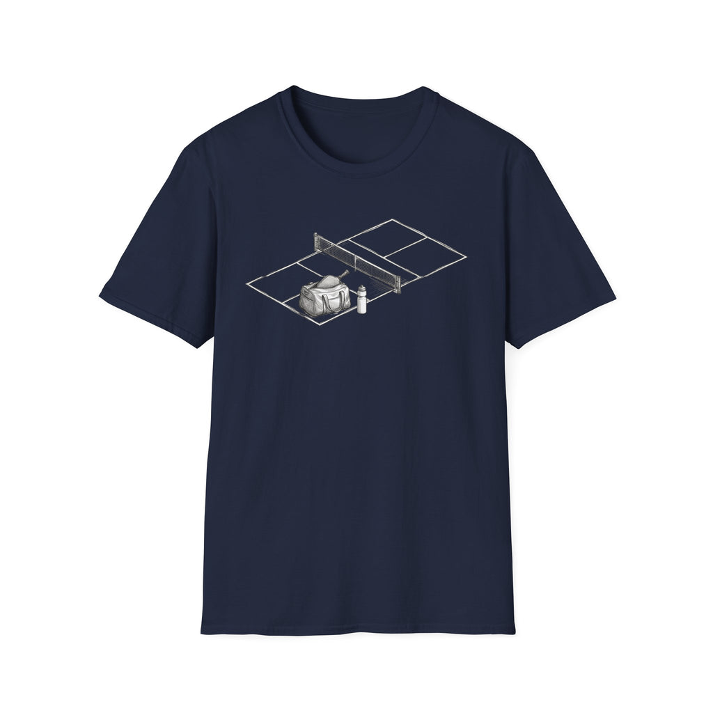 Sketch Gym Bag & Pickleball Court T-Shirt