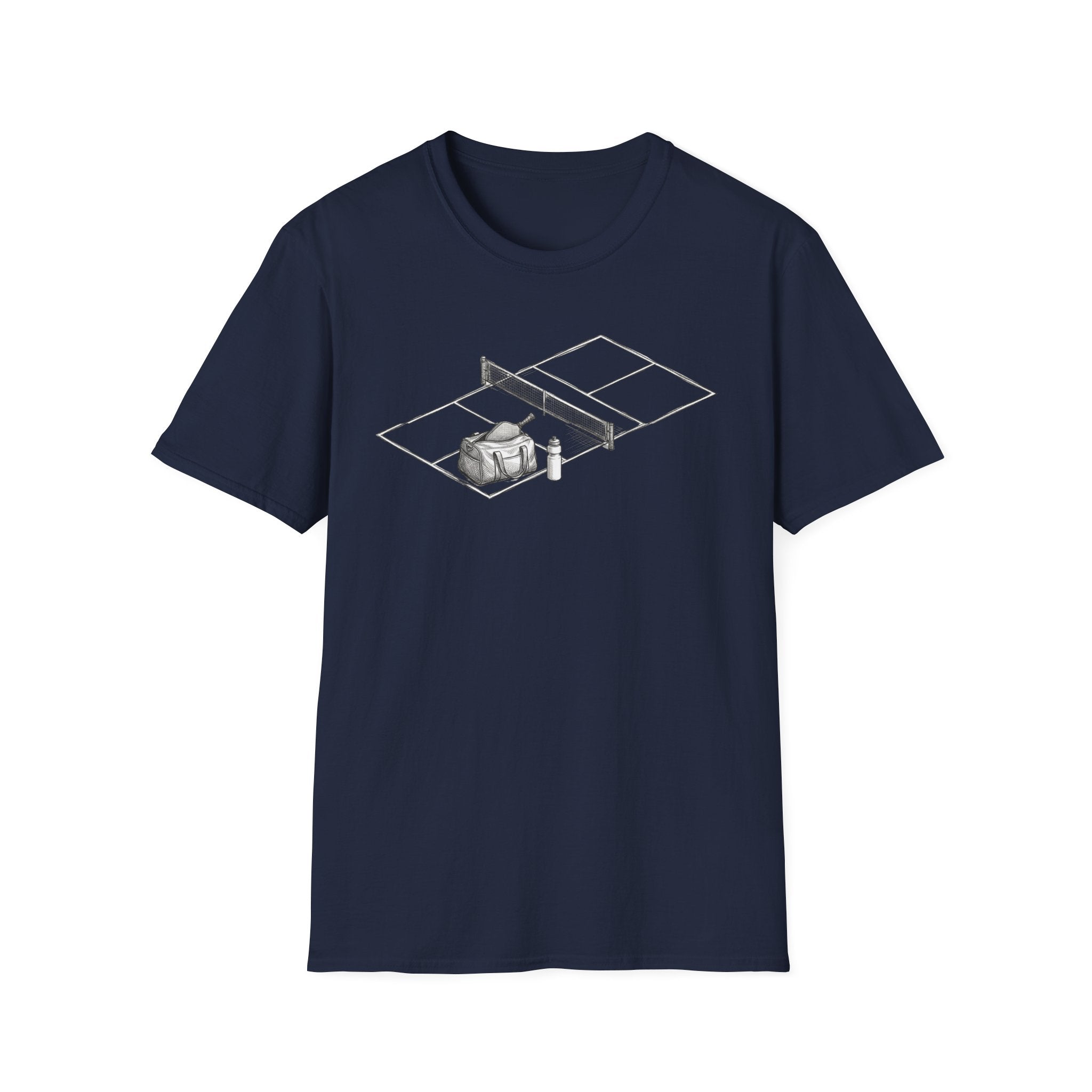 Sketch Gym Bag & Pickleball Court T-Shirt