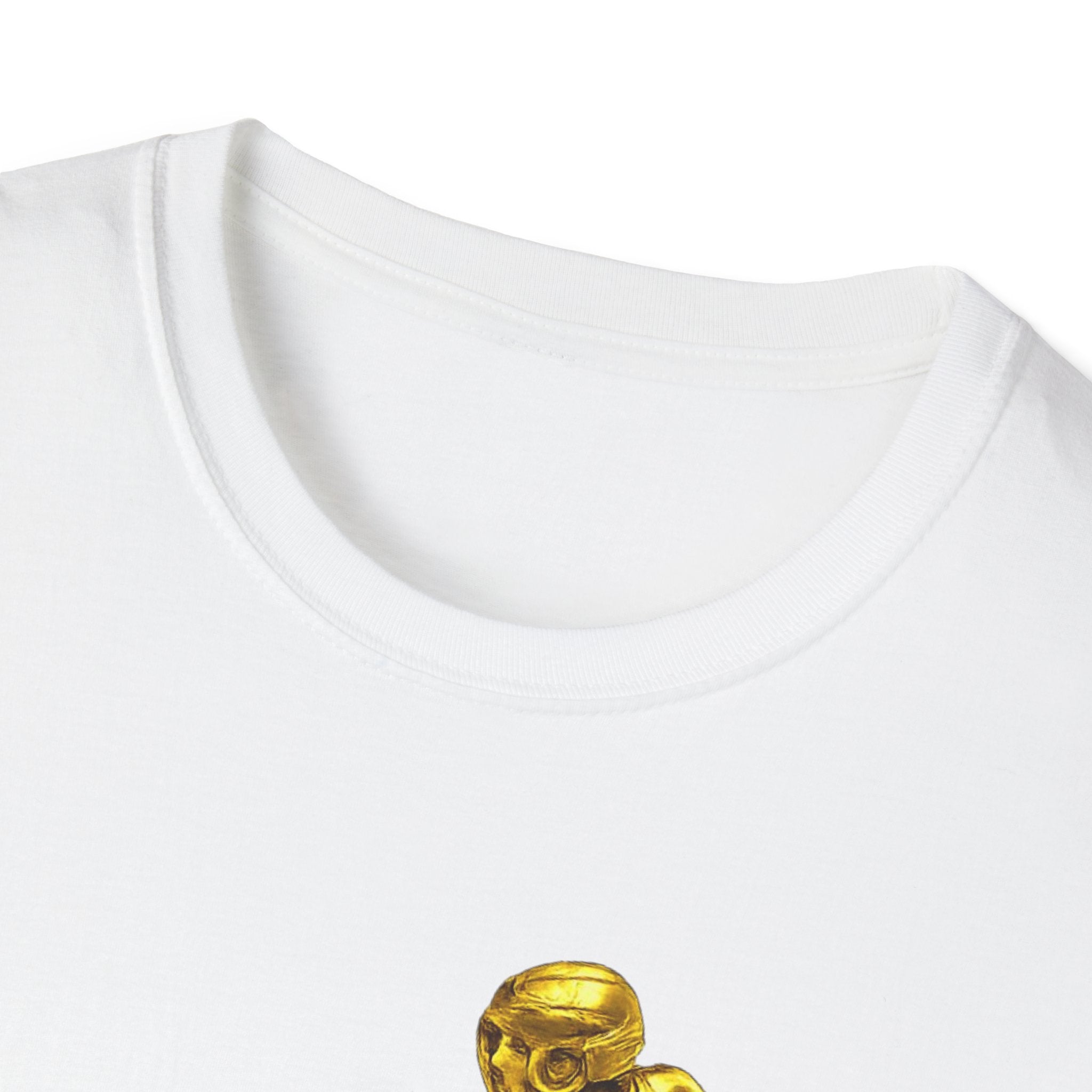 Gold Hockey Player T-Shirt