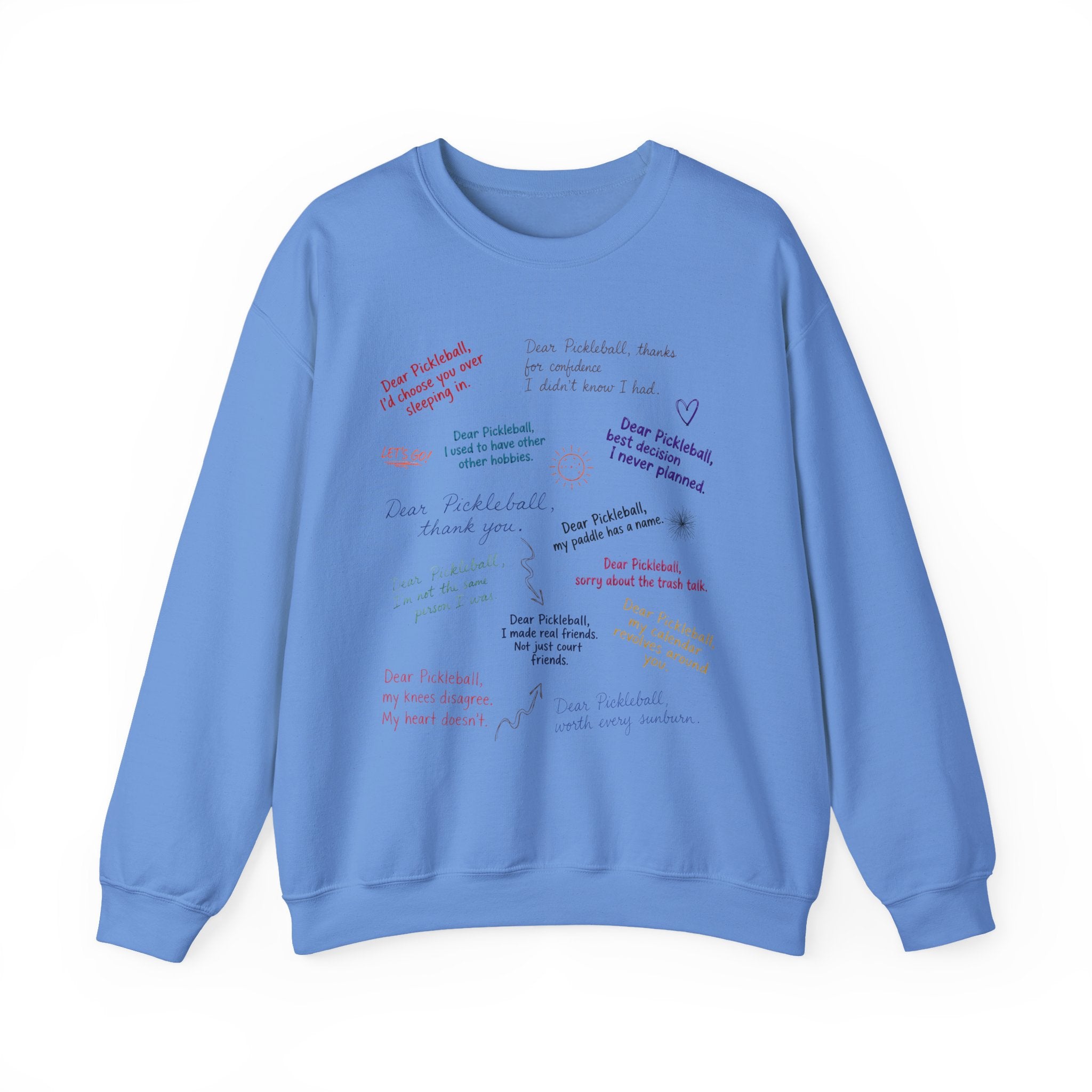 Crewneck Front/Back Love Notes Sweatshirt