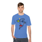 Performance T-shirt "Abstract Identity"