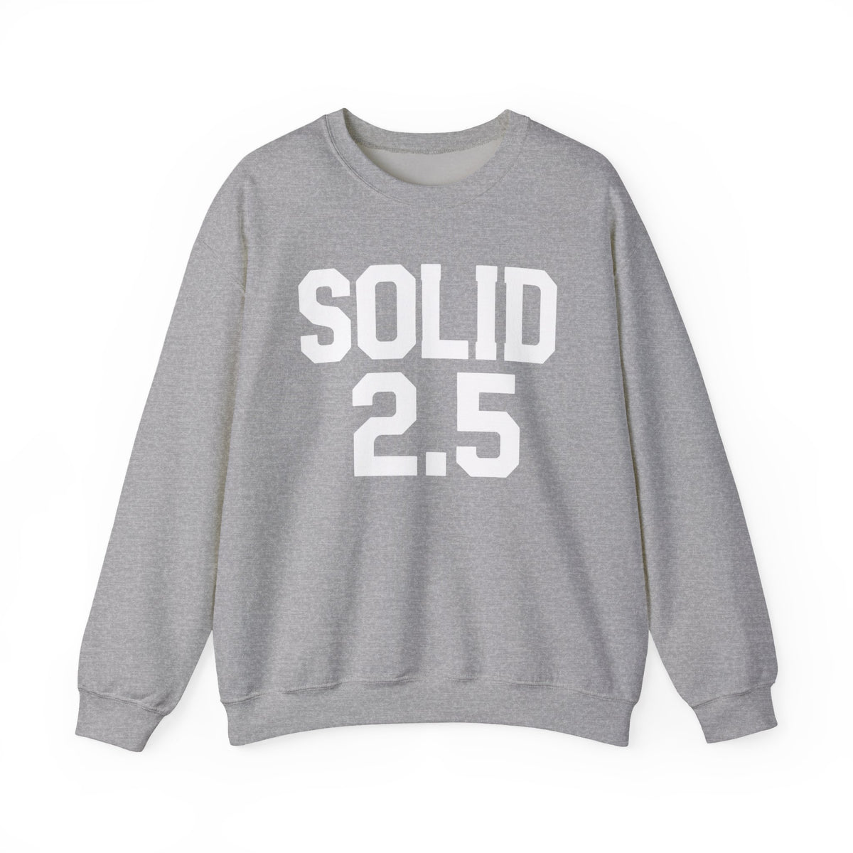 Crewneck Sweatshirt Solid 2.5