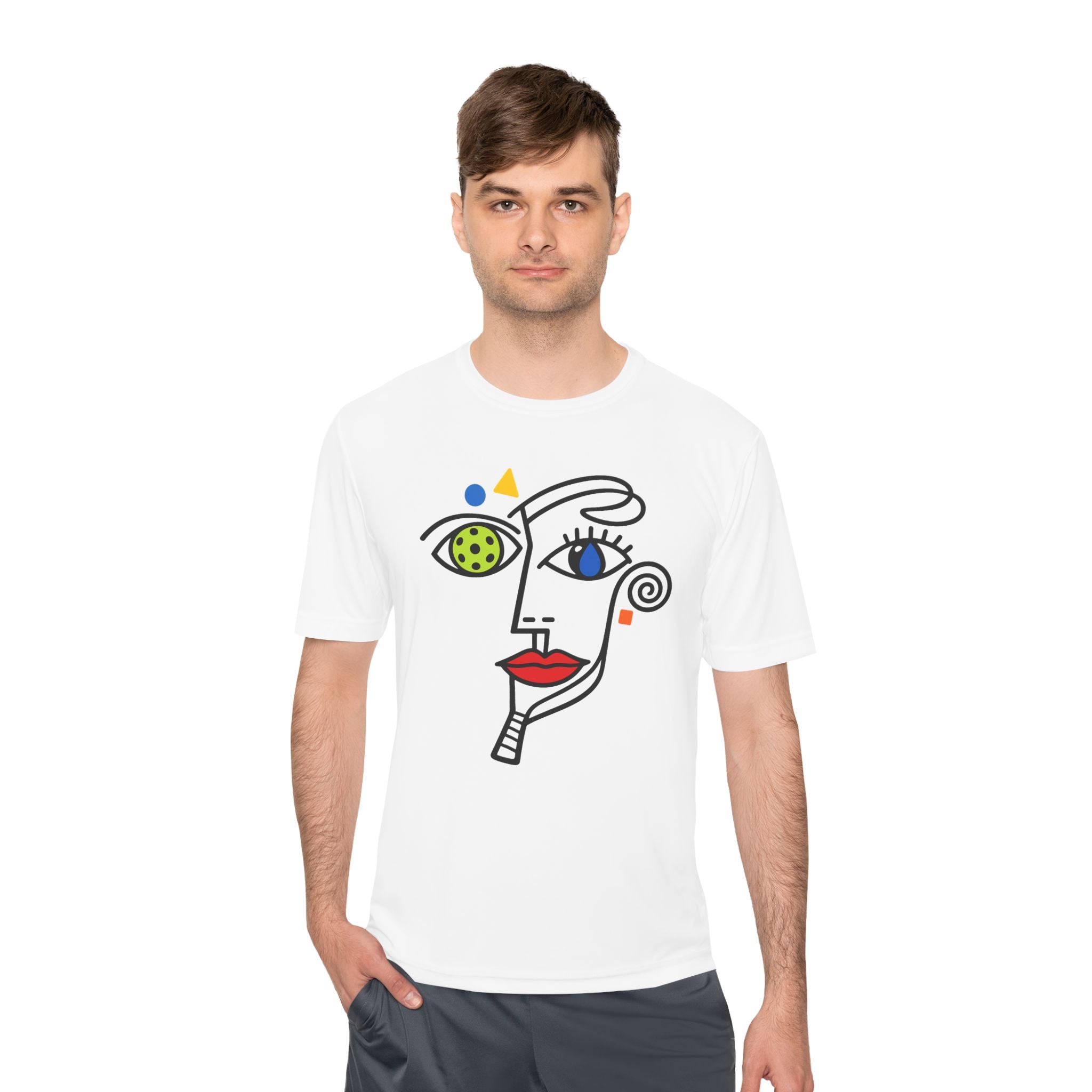 Performance T-shirt "Abstract Identity"