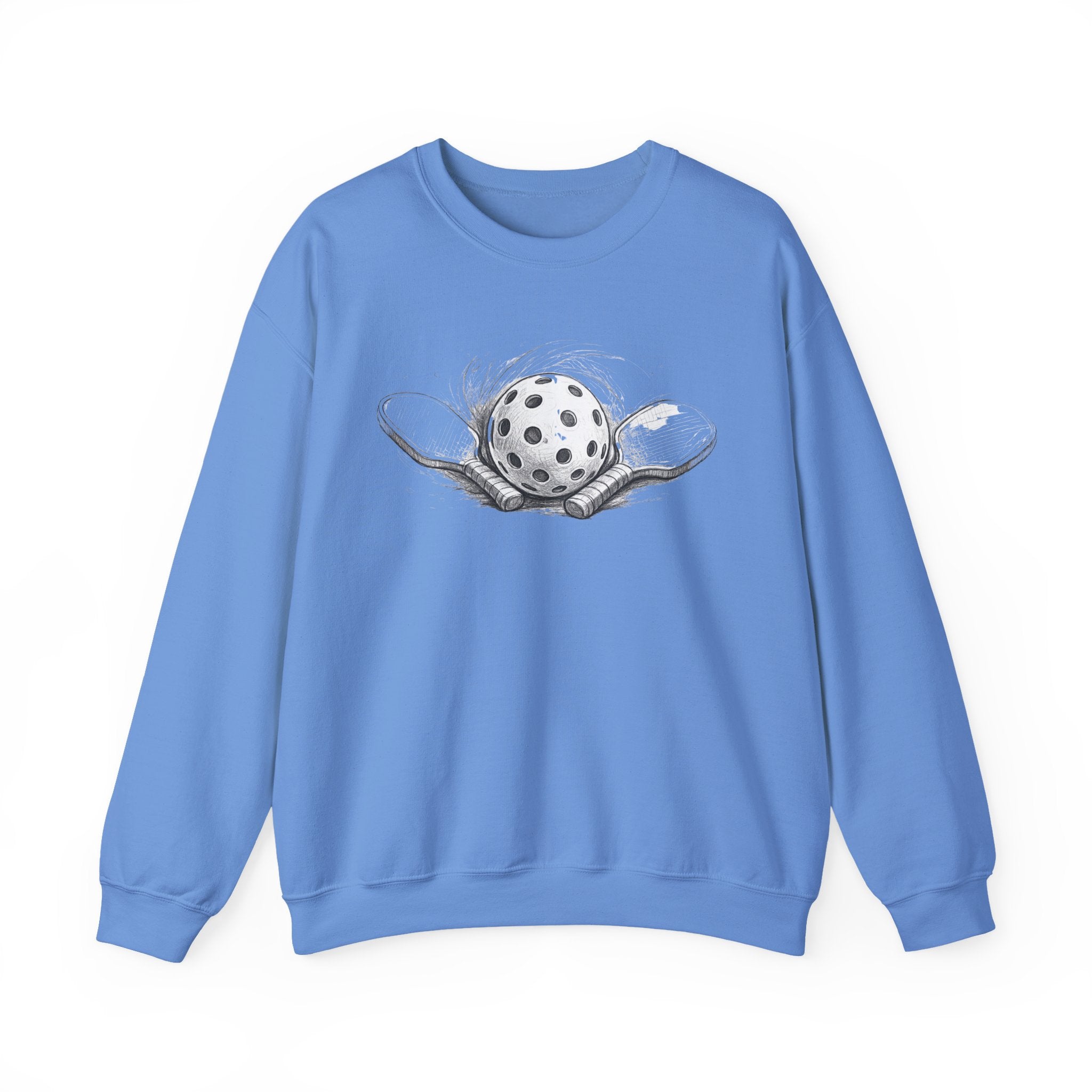 Crewneck Sweatshirt Sketch Paddle and Ball