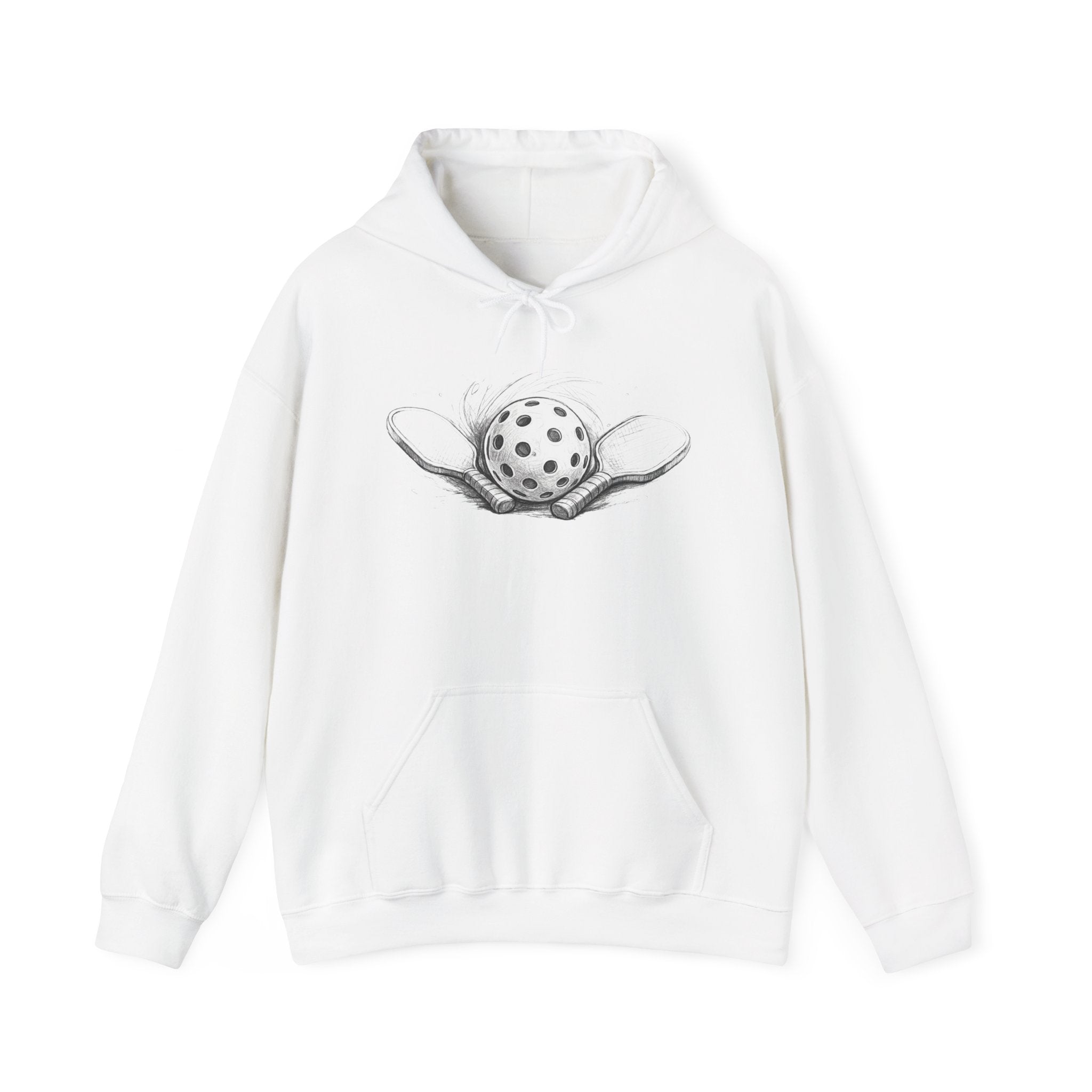 Hoodie Sketch Paddle and Ball