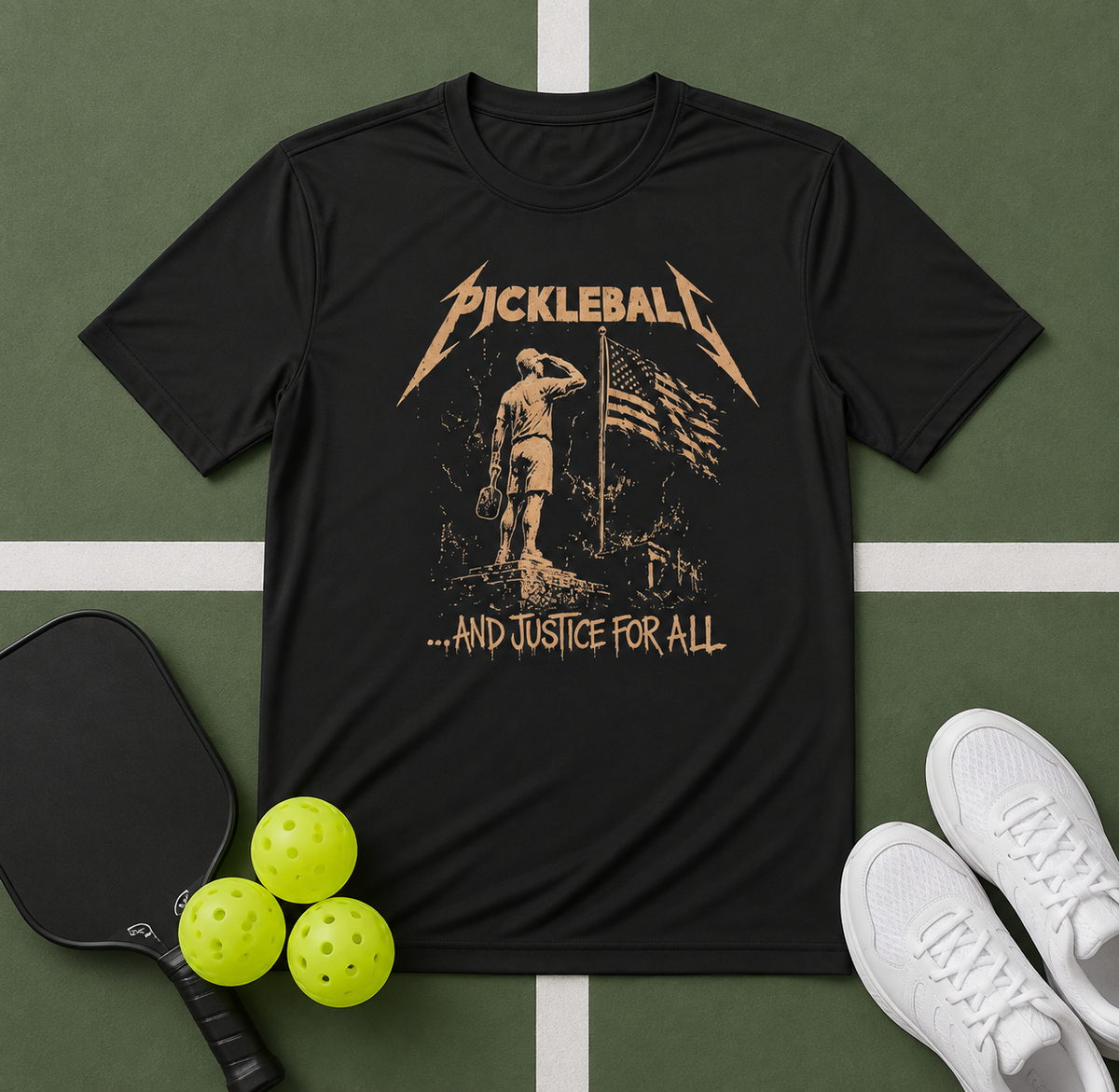Performance T-Shirt "Justice for All"